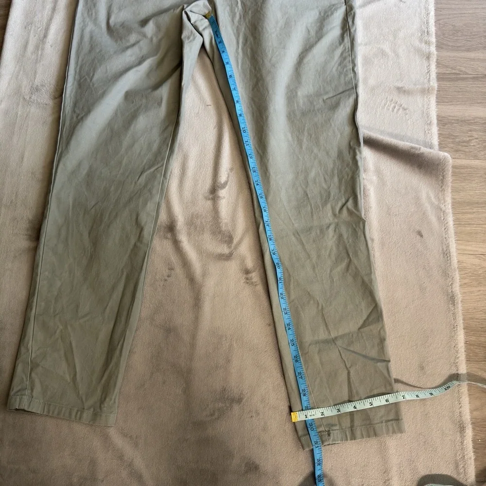 ASOS Design Men's Chino Pants W38 L32 Sage Green Straight Leg